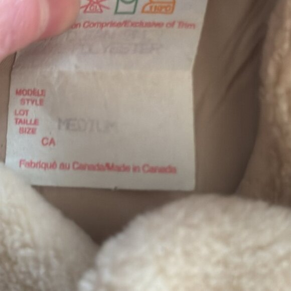 Vintage Bonelli Cream and Brown Patterned Vest - Picture 4 of 7